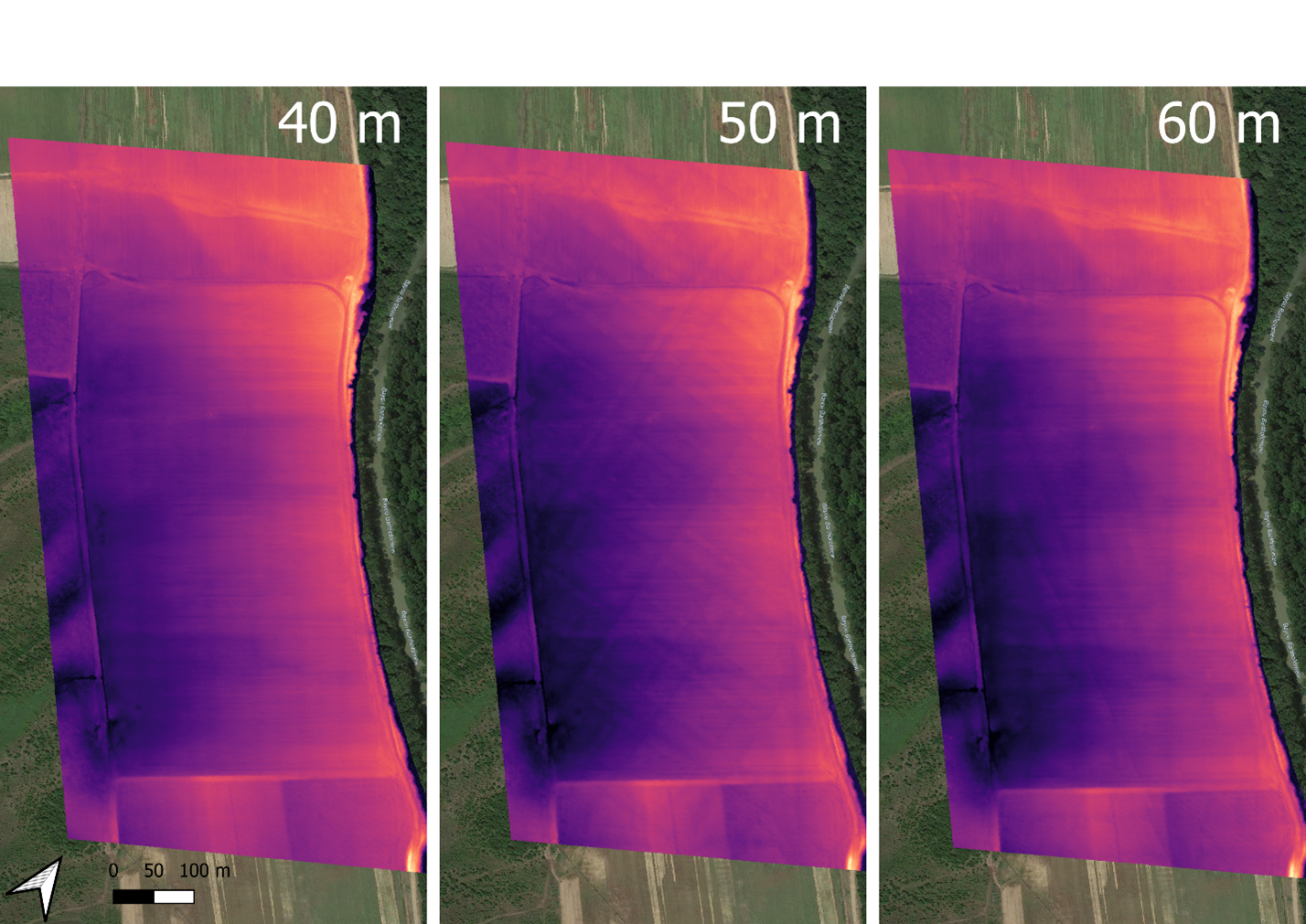 Applying Modern Technologies to Map Elevation Changes in Specialty Crop Fields 
